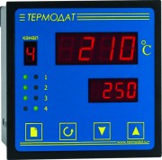 Термодат-13К5 двух-, трех- или четырехканальный ПИД-регулятор температуры и аварийный сигнализатор со светодиодными индикаторами